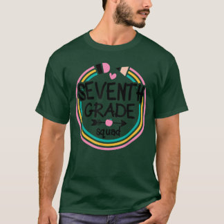 Camiseta Sétima Série Esquadrão De Volta À Escola Professor