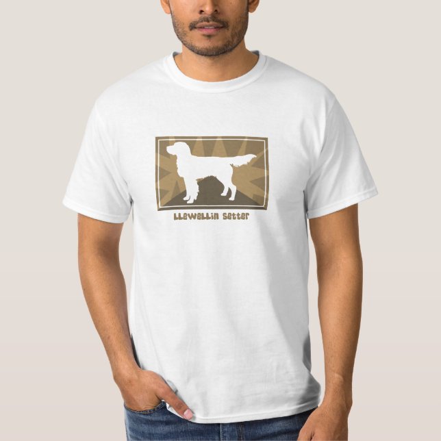 Camiseta Setter da terra de Llewellin (Frente)