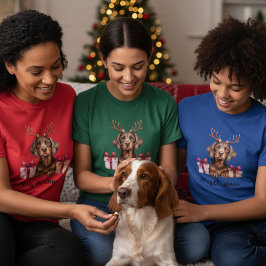 Camiseta Setter Reindeer