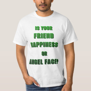 Camiseta Seu amigo é Felicidade ou Anjo? 2