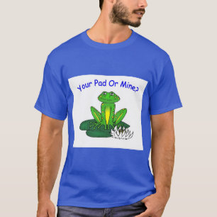 Camiseta Seu Apartamento ou o Meu - Azul Real Masculino