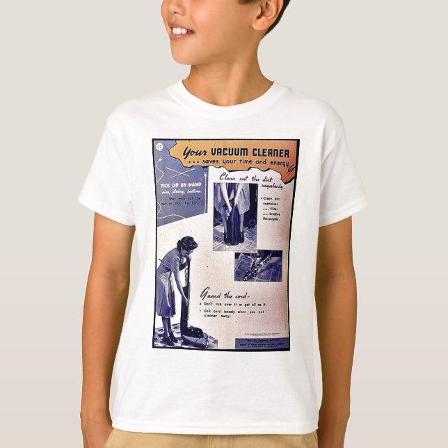 Camiseta Seu aspirador de p30 (Frente)