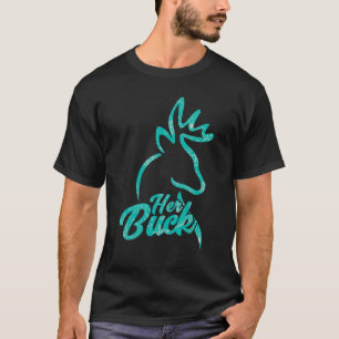 Camiseta Seu Buck Deer Caçando Casais Correspondendo