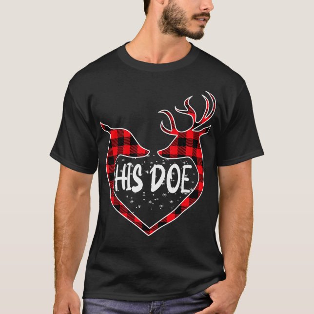 Camiseta Seu Buck Sua Rebelde Doce Xmas Pijamas Corresponde (Frente)