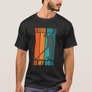 Camiseta Seu Buraco É Meu Golfe De Goa