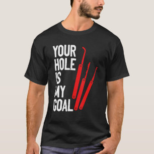 Camiseta Seu Buraco É O Meu Artesanal De Cabeças-De-Ferreir