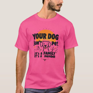 Camiseta Seu Cachorro é da família.