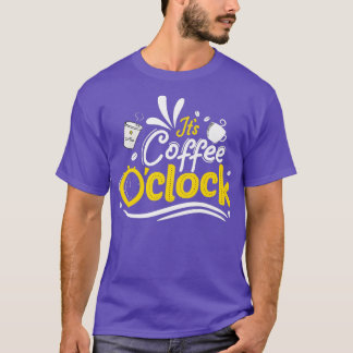 Camiseta Seu Café Oclock Café Hora Café Ditos De Café