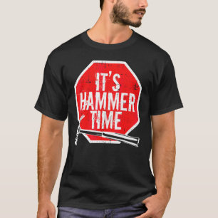 Camiseta Seu carpinteiro ou prestador de serviços É a Hora 