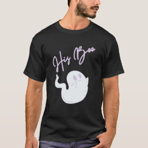 Camiseta Seu Casais de Dia das Bruxas Bonitas e Fantasmas C