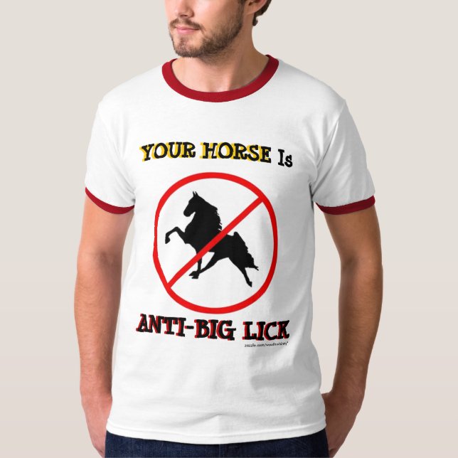 Camiseta SEU CAVALO é ANTI-BIG LAMBE (Frente)