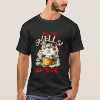 Camiseta Seu Comida Cheira sem graça