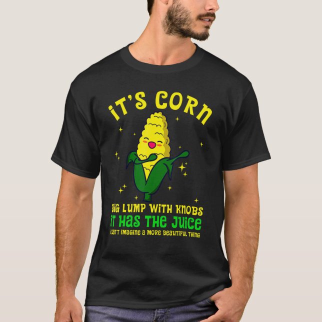 Camiseta Seu Corno De Milho Tem A Fazenda Do Juice Farmer (Frente)