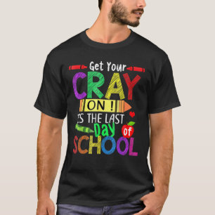 Camiseta Seu Crayon Feliz Último Dia De Aula Professor S
