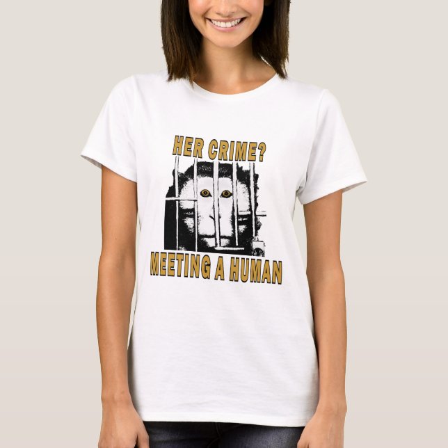 Camiseta Seu crime? (Frente)
