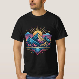 Camiseta Seu design moderno e trendy