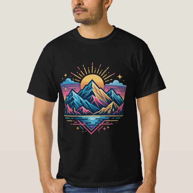 Camiseta Seu design moderno e trendy (Frente)