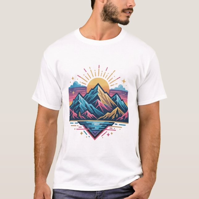 Camiseta Seu design moderno e trendy (Frente)
