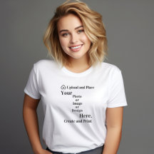 Camiseta Seu Design ou Carregamento de Foto