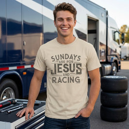 Camiseta Seu "Domingos são para Jesus e Corridas"