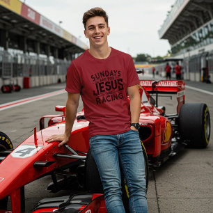 Camiseta Seu "Domingos são para Jesus e Corridas"