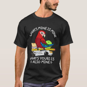 Camiseta Seu É Meu Papagaio I Arara-canindé