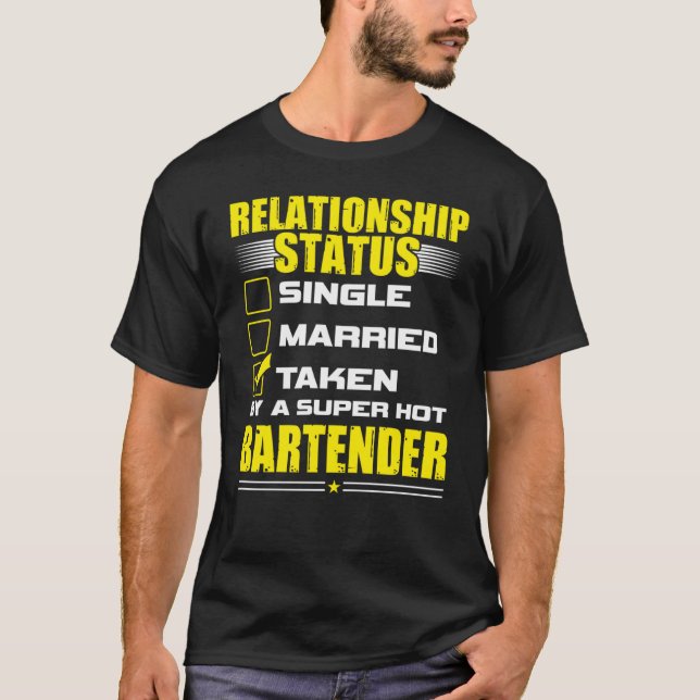 Camiseta Seu e sua ideia de status de relacionamento com o  (Frente)