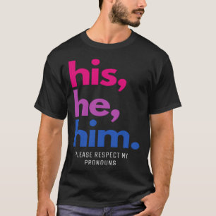 Camiseta Seu Ele Dele Por Favor Respeite Meus Pronomes Orgu