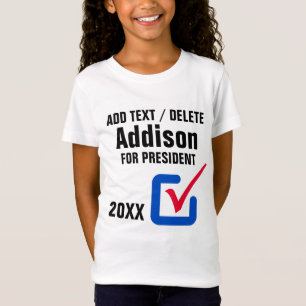 Camiseta Seu Filho ou Você para Presidente
