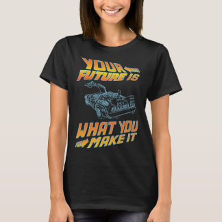 Camiseta Seu Futuro É O Que Você Faz Dele Carro Retro Vinta