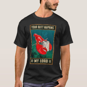Camiseta Seu Guardanapos de Bunda Meu Senhor Roupa de Piada