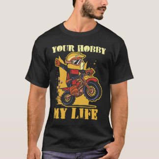 Camiseta Seu Hobby Minha Vida Enduro Motocross
