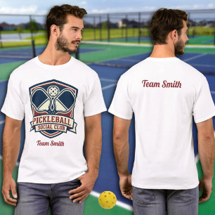 Camiseta Seu Jogador de Pickleball Personalizado