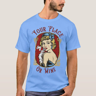 Camiseta Seu lugar ou meu