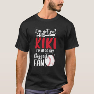 Camiseta Seu Maior Fã de Beisebol Kiki de um Jogador de Bei