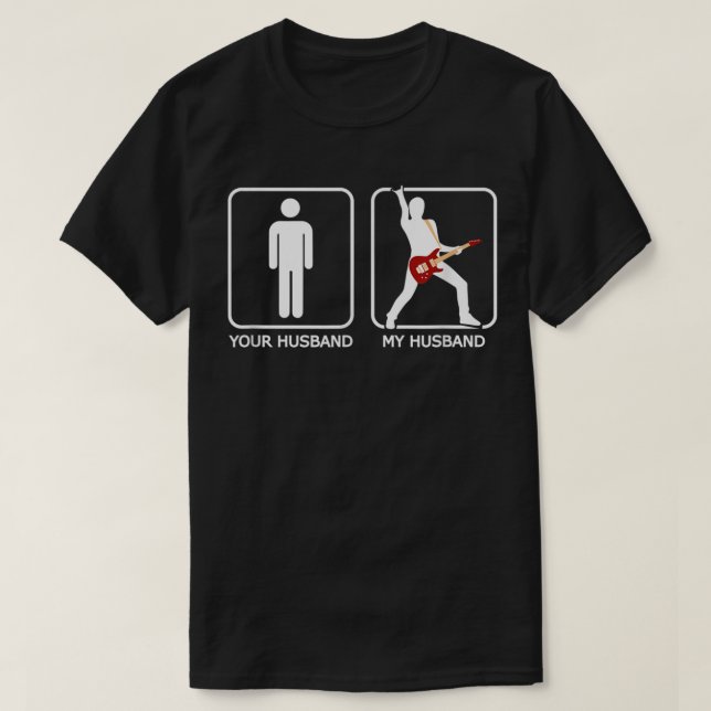 Camiseta Seu Marido, Meu Marido (Frente do Design)