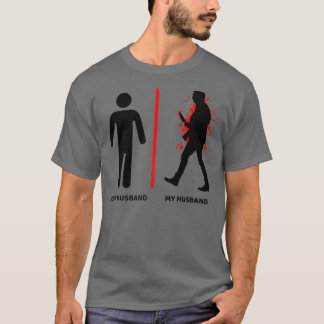 Camiseta Seu Marido Meu Marido Assassino Serial Halloween P