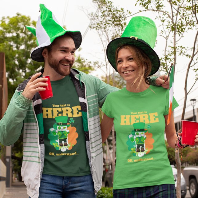 Camiseta Seu Meogágico Leprechaun (Your Meowgical Leprechaun T-Shirt)