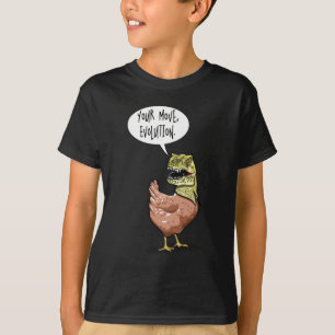 Camiseta Seu movimento, evolução