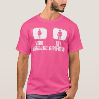 Camiseta Seu Namorada, Meu Namorada, Namorado Ordenado