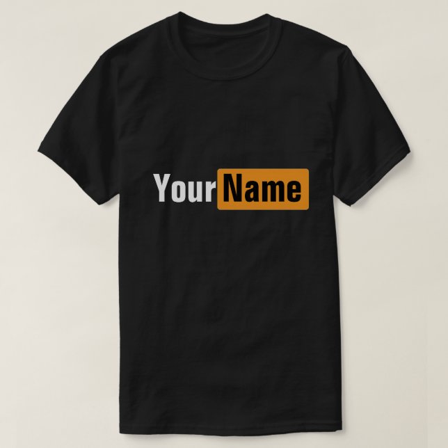 Camiseta Seu nome é Pun Hub Meme Design T-Shirt (Frente do Design)