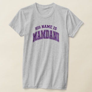 Camiseta Seu Nome é Zohran Mamdani Meme Prefeito de Nova Yo