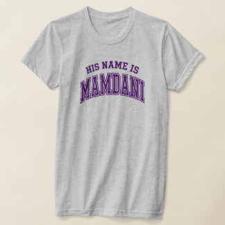 Camiseta Seu Nome é Zohran Mamdani Meme Prefeito de Nova Yo