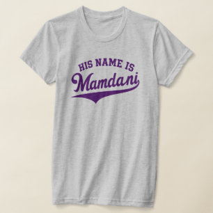 Camiseta Seu Nome é Zohran Mamdani Meme Prefeito de Nova Yo