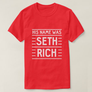 Camiseta Seu nome era ricos de Seth