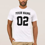 Camiseta Seu nome seu número<br><div class="desc">Seu nome seu número</div>