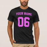 Camiseta Seu nome seu número<br><div class="desc">Seu nome seu número</div>