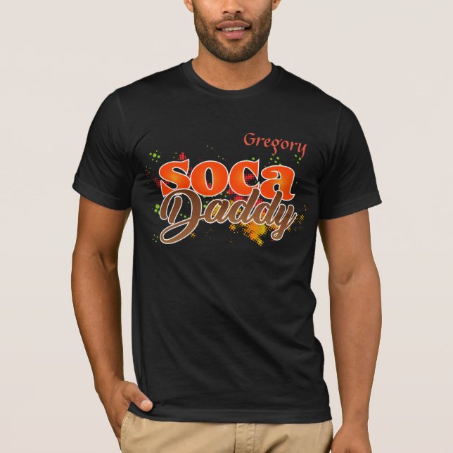 Camiseta (Seu Nome) Soca Daddy (Frente)
