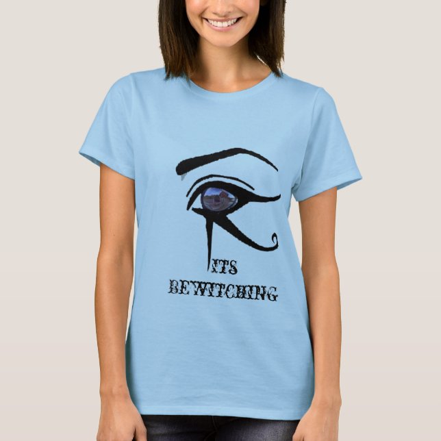 Camiseta Seu olho Bewitching de Horus (Frente)