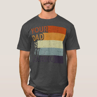 Camiseta Seu Pai É Meu Exercício De Cardio Gym Humoroso